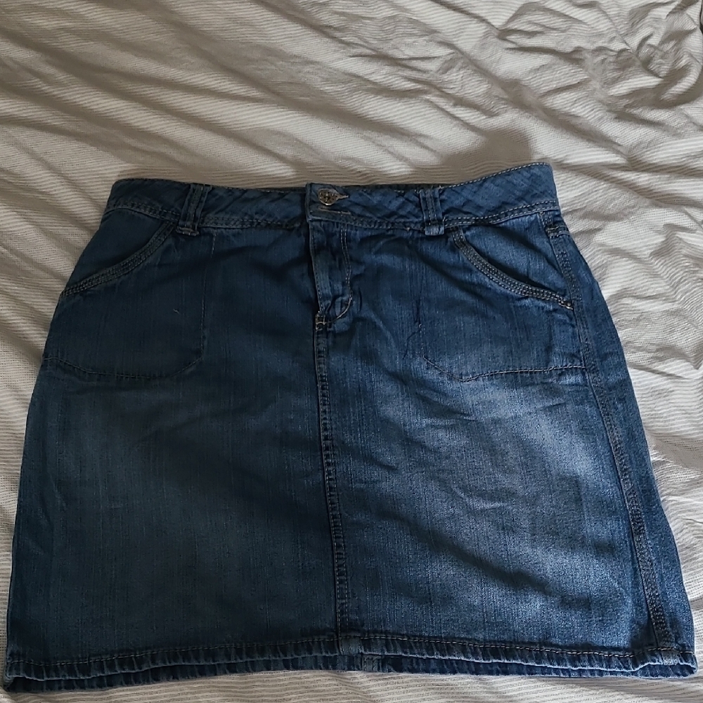 Denim Blue Skirt